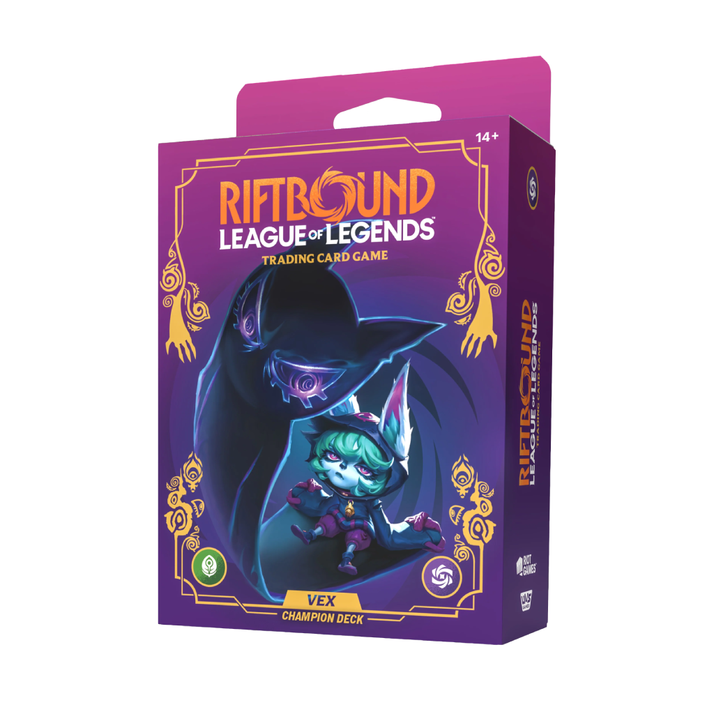 Fancy Riftbound Dice Riftbound Unleashed Champion Deck Vex – Dice and Dumplings