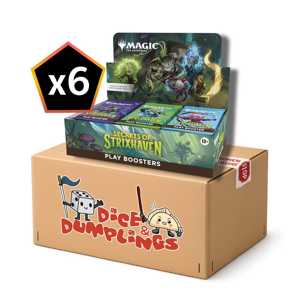 “Secrets of Strixhaven Play Booster Box Case of 6 Magic the Gathering”