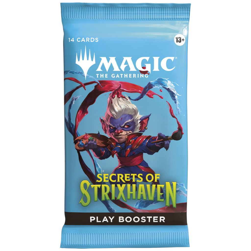 “Secrets of Strixhaven Play Booster Magic the Gathering”blue