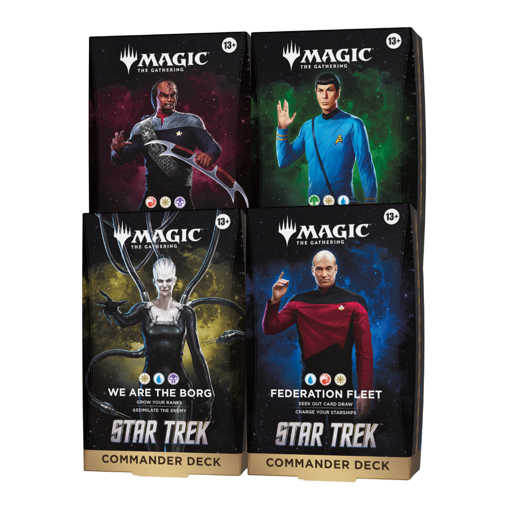 Star Trek Commander Deck Set (All 4 Decks) | Magic: The Gathering