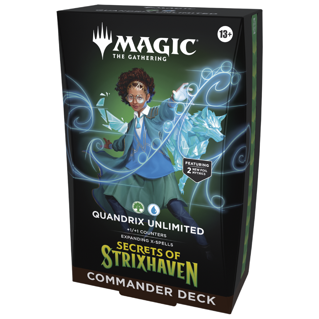“Secrets of Strixhaven Quandrix Unlimited Commander Deck”