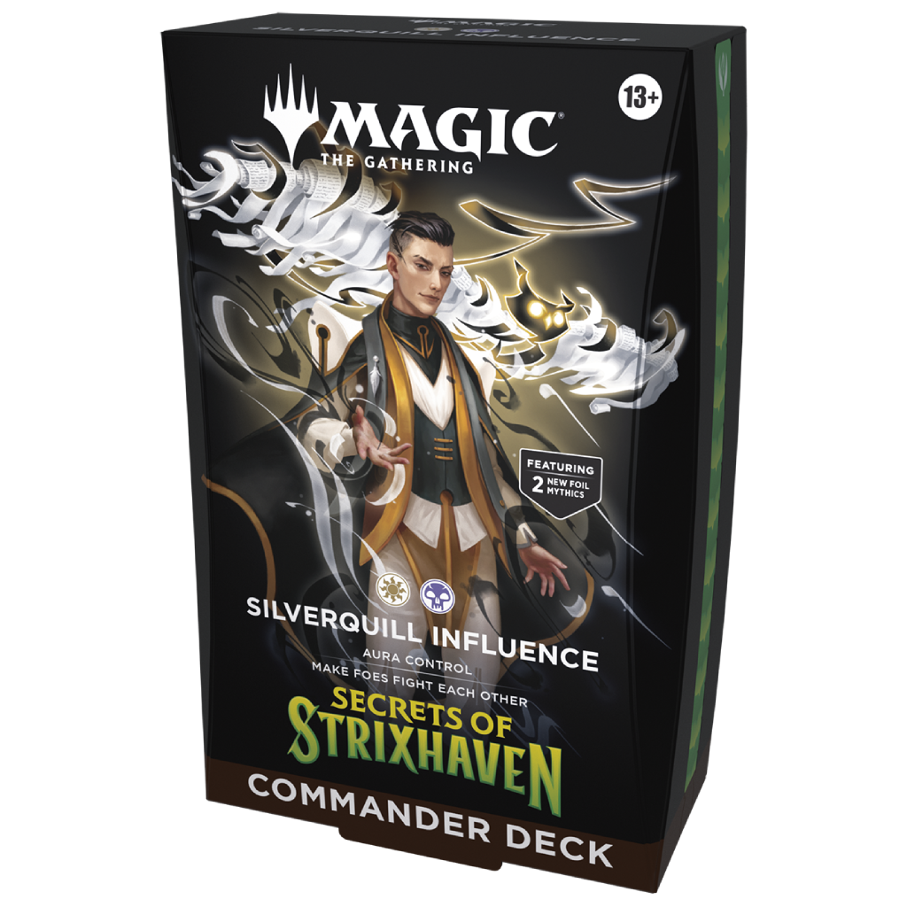 “Secrets of Strixhaven Silverquill Influence Commander Deck”