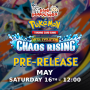 Pokemon Chaos Rising Pre-Release Saturday 16th - DICE AND DUMPLINGS SOUTHAMPTON