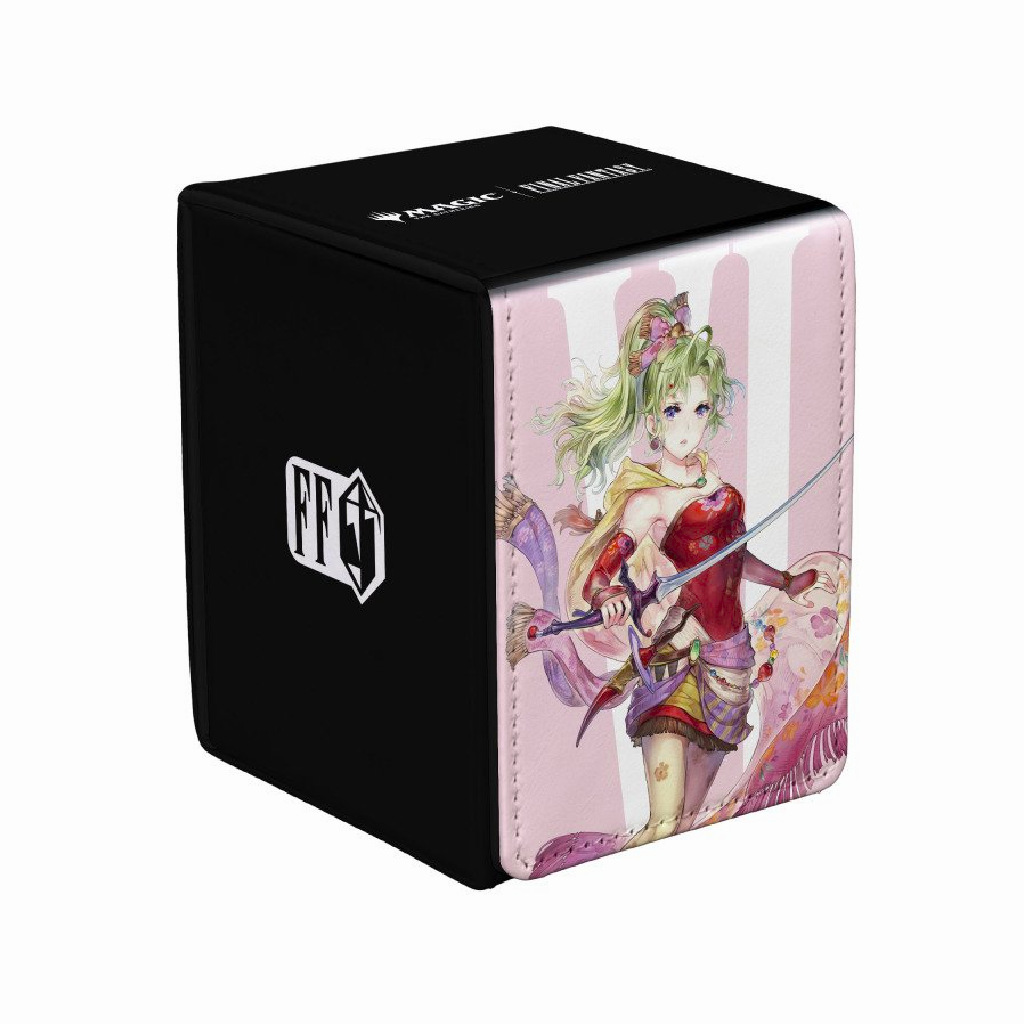 Ultra PRO FINAL FANTASY Terra Herald of Hope Alcove Flip Deck Box Magic The Gathering MTG 100 Cards