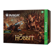 The Hobbit Bundle Magic The Gathering MTG 9 Play Boosters Goblin King Art Angle View PNG
