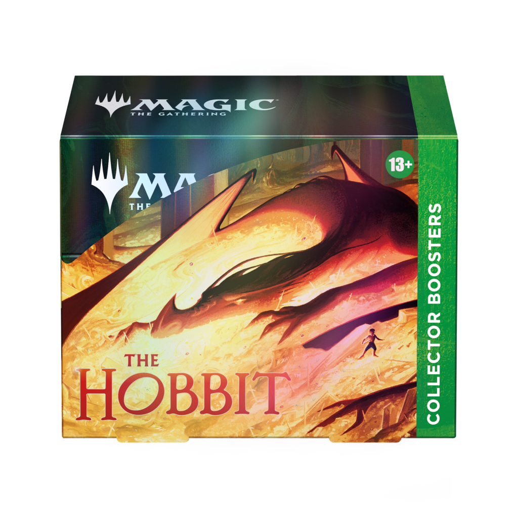 The Hobbit Collector Booster Display Magic The Gathering MTG 12 Packs Front View PNG
 sealed