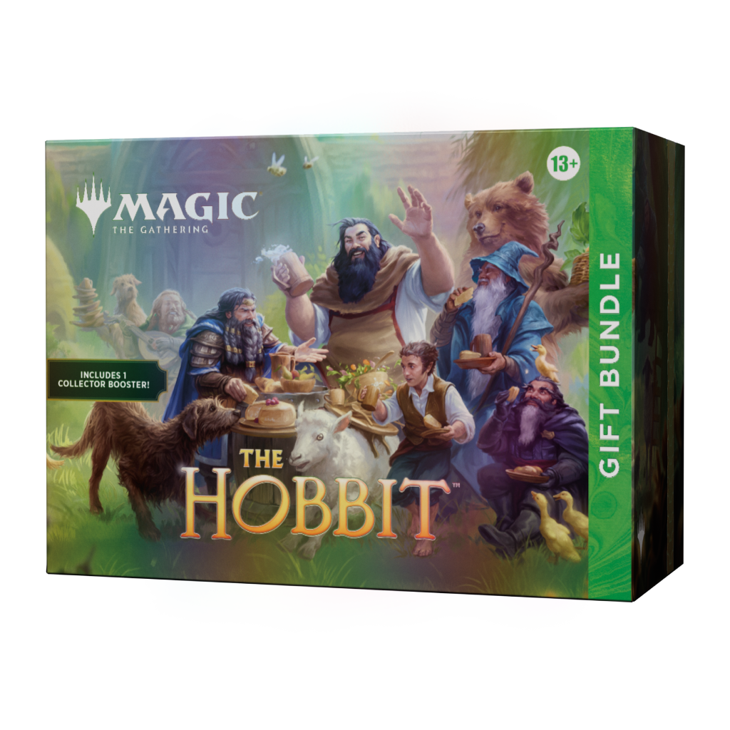 The Hobbit Gift Bundle Magic The Gathering MTG Front Box Art PNG
