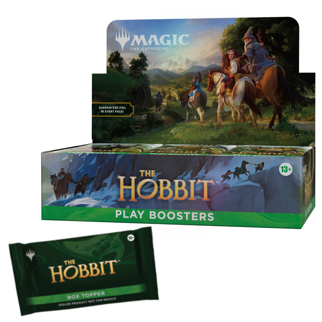 The Hobbit Play Booster Display Box 30 Packs Magic The Gathering MTG PNG
with box topper