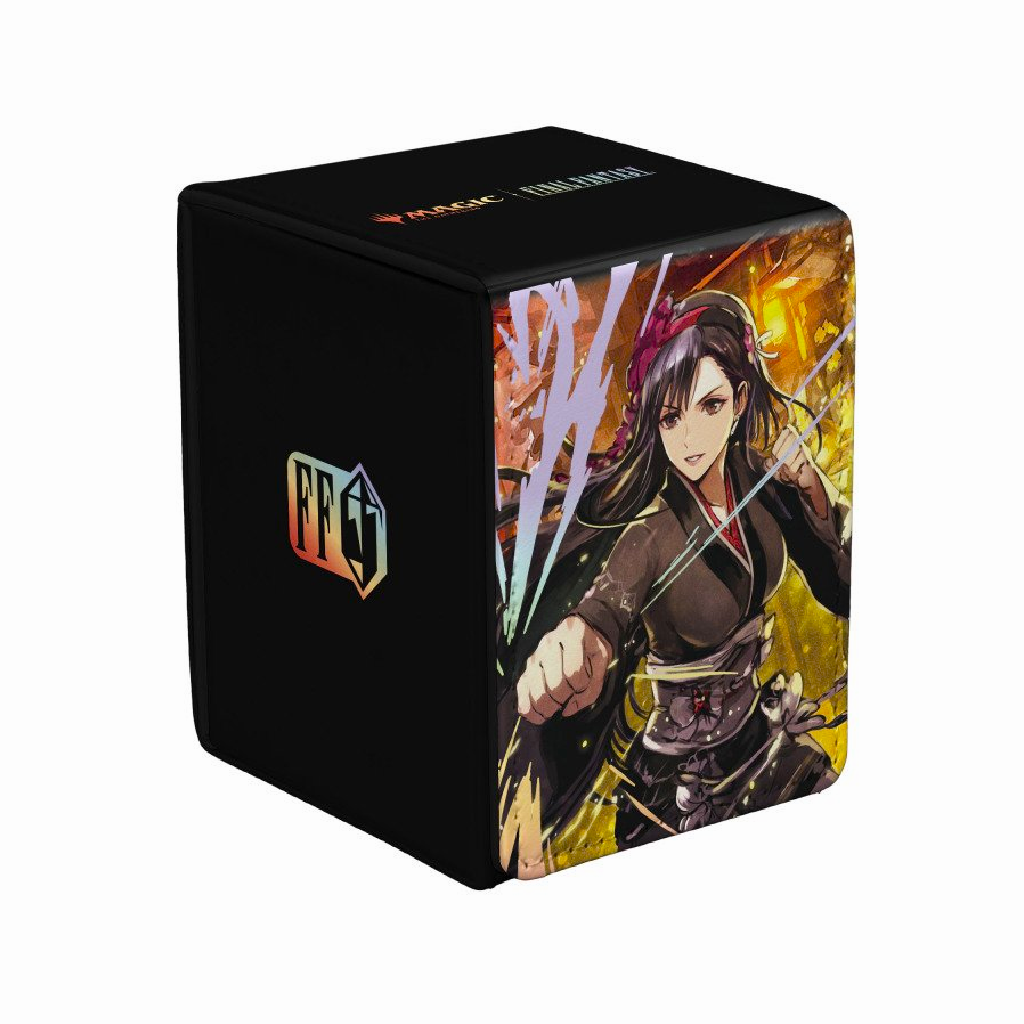 mtg final fantasy deck box ultra pro FANTASY: Tifa Lockhart — Alcove Flip – Dice and Dumplings Options:PLAYMAT F Homem-Aranha MTG This premium deck box MTG Playmat Bahamut Holofoil