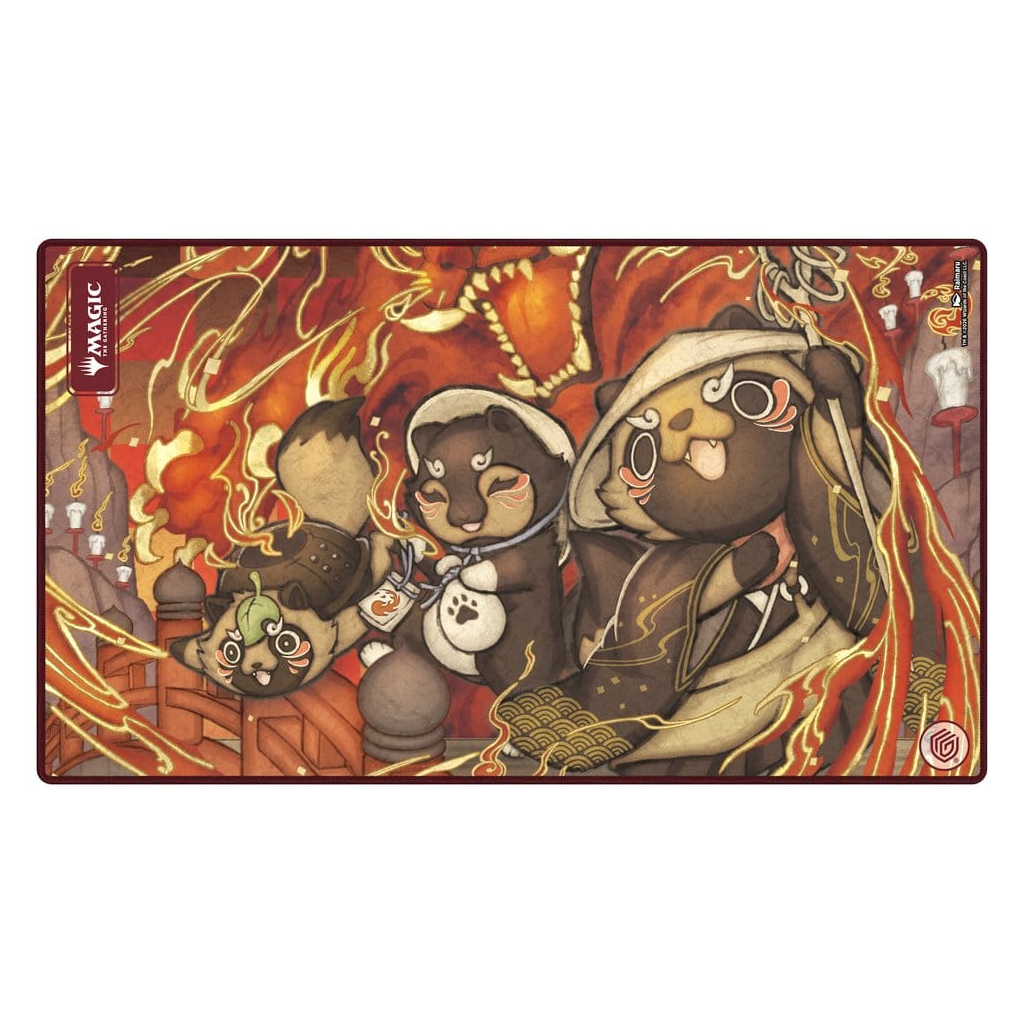 Ultimate Guard Magic: The Gathering playmat featuring Secrets of Strixhaven Pyretic Ritual artwork