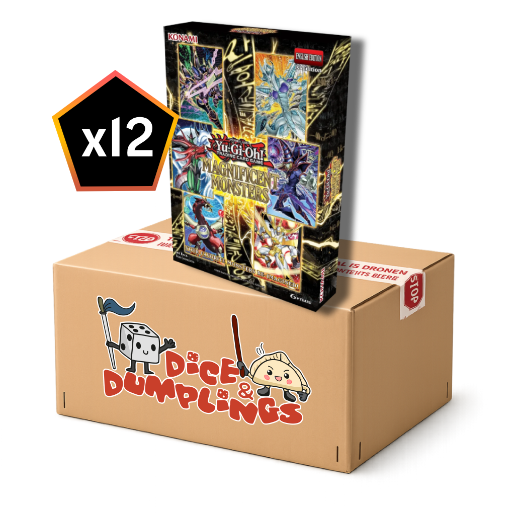 Yu-Gi-Oh! TCG Magnificent Monsters tuckbox display (12 count) case png