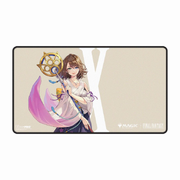 Ultra PRO FINAL FANTASY Yuna Grand Summoner Black-Stitched Playmat Magic The Gathering MTG 24x13.5in